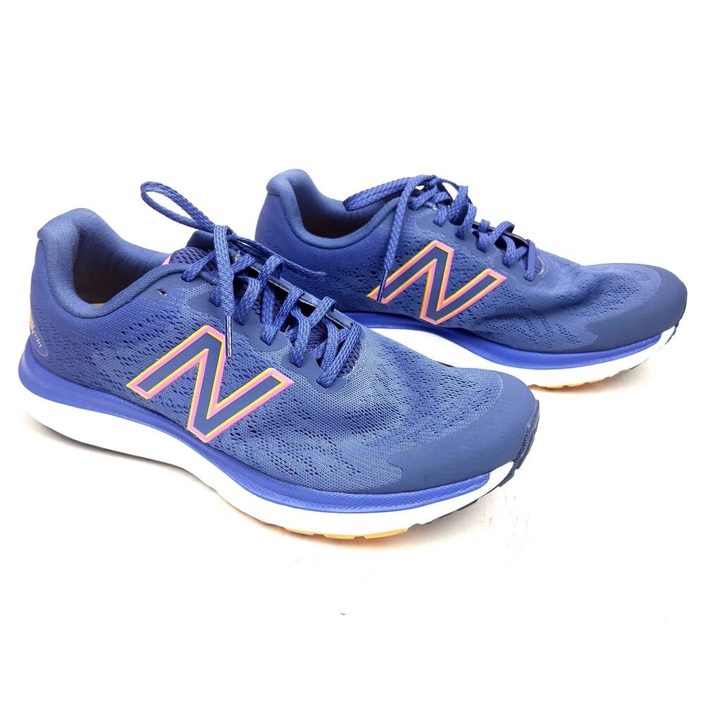 New Balance Womens Fresh Foam 680v7 W680CB7 Blue Running Shoes Sneakers Sz 10 B - Picture 5 of 10